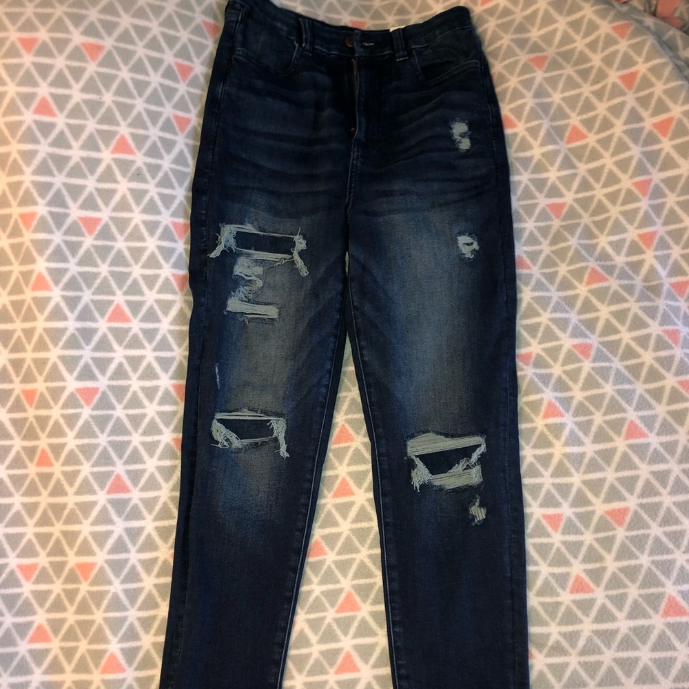 American eagle curvy high waisted jeggings